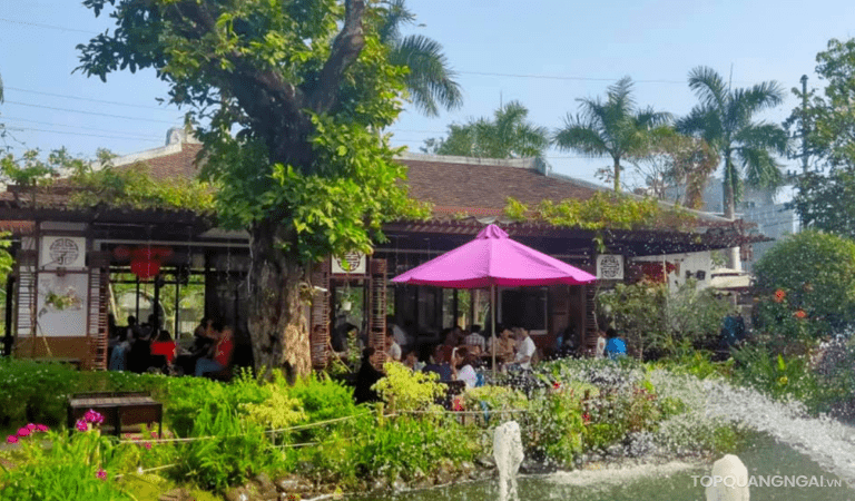 Top 7 quán cà phê sân vườn đẹp Quảng Ngãi lay động lòng người