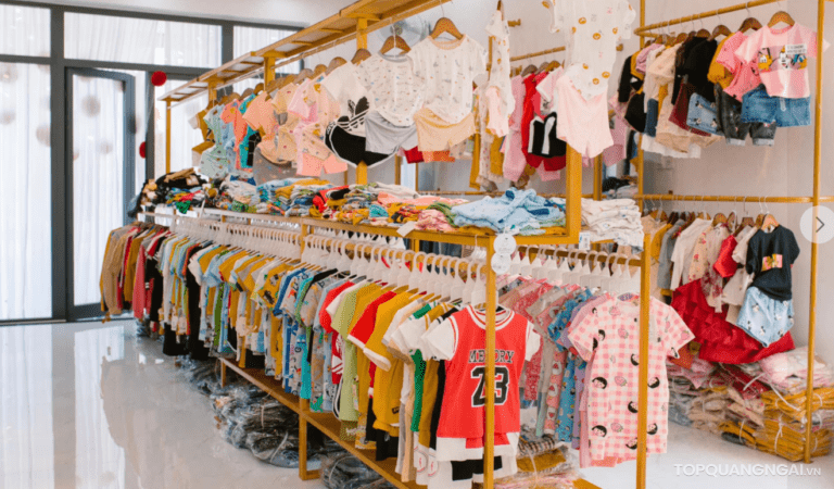 Top 9 shop quần áo trẻ em Quảng Ngãi nổi tiếng nhất