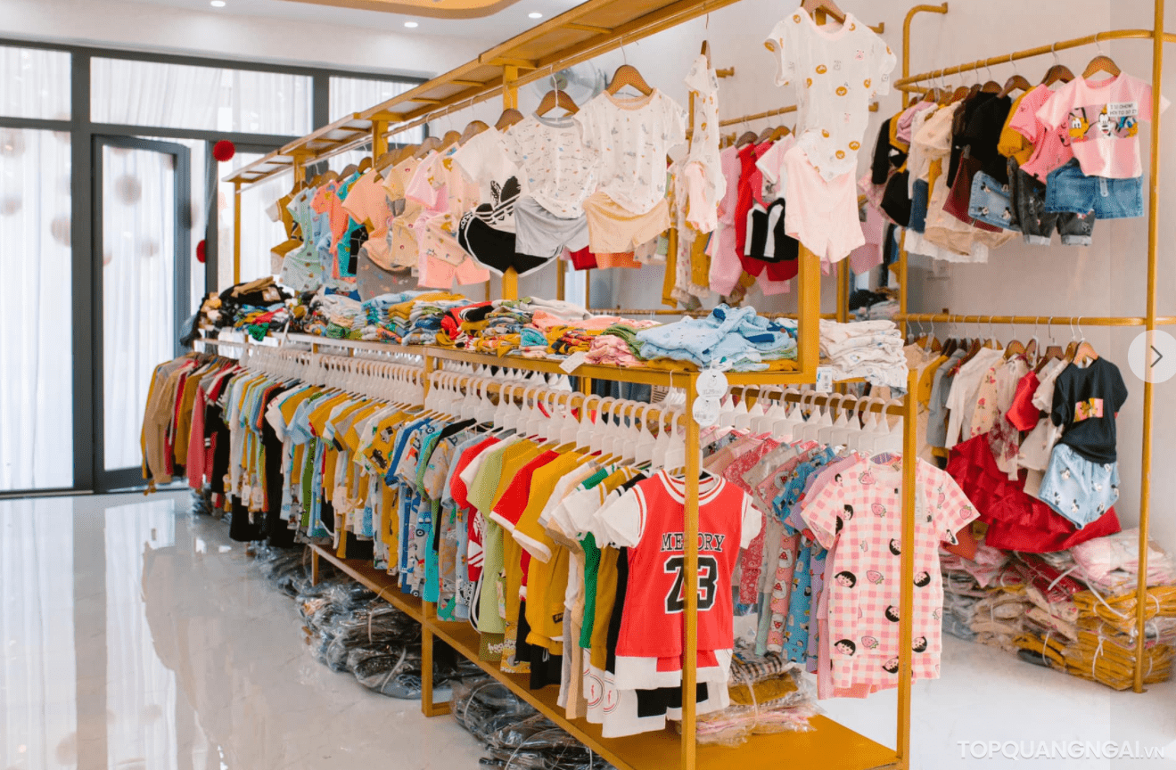Shop quần áo trẻ em xuất khẩu tại TP.HCM