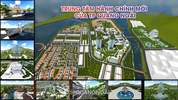 Trung tâm hành chính TP Quảng Ngãi mới sắp hoàn thành và sẽ đi vào hoạt động trong năm