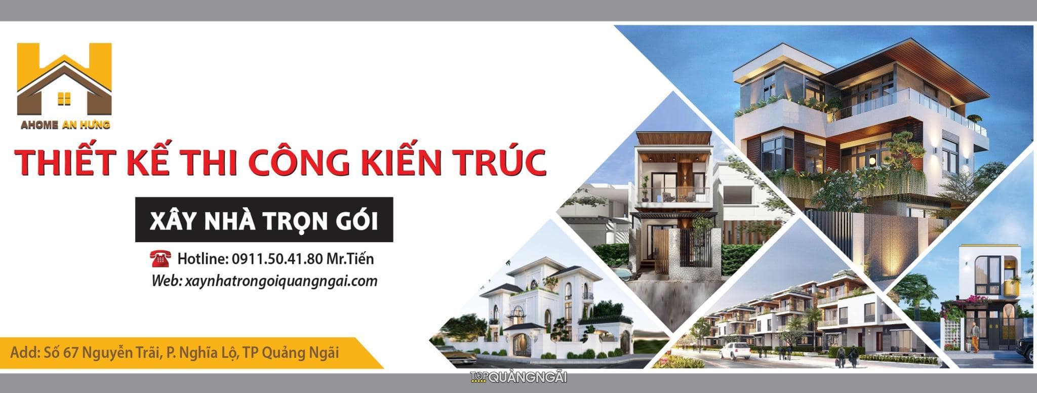 Top 7 Công ty xây nhà trọn gói Quảng Ngãi uy tín