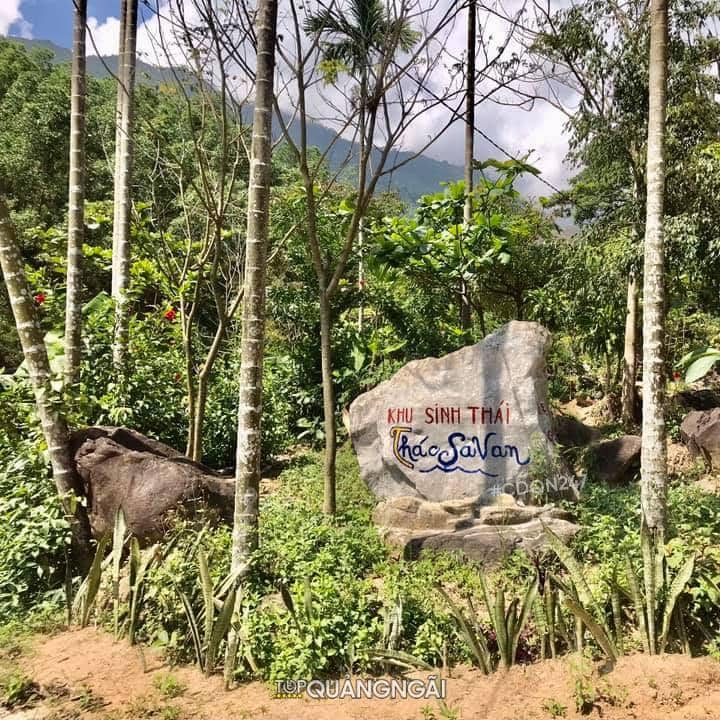 Thác Savan - Tuyệt tác của thiên nhiên giữa núi rừng Quảng Ngãi