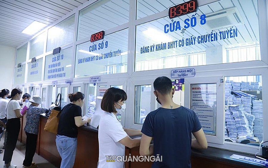 Phí đóng bảo hiểm y tế tại Quảng Ngãi từ ngày 1/7/2023
